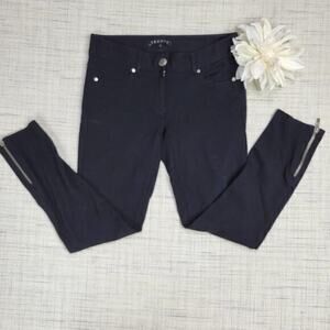 Theory Zipper Ankle‎ Legging Stretch Black Size 0